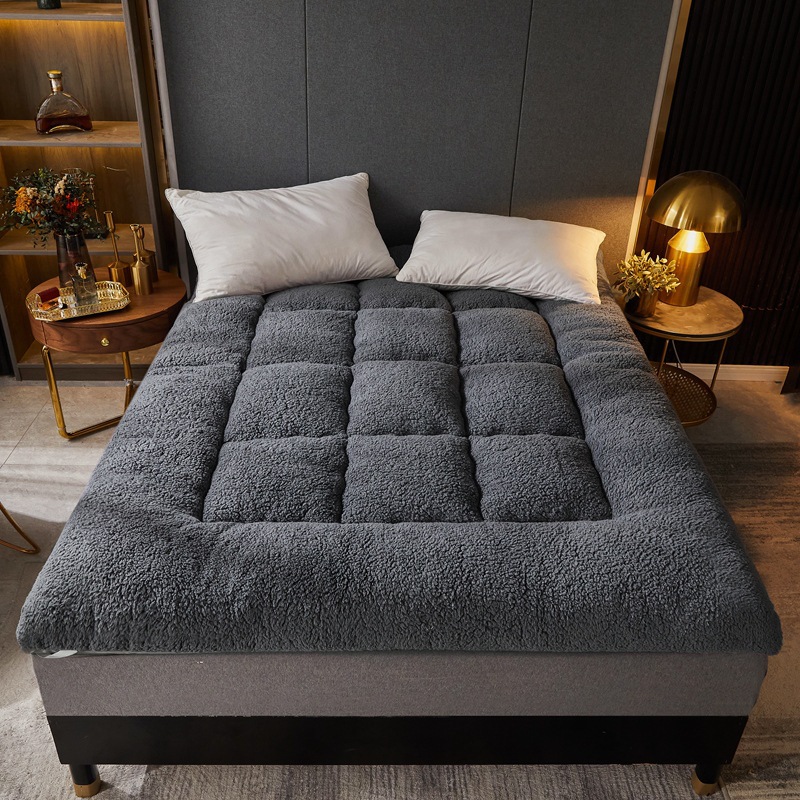 Cashmere Mattress Cushion Thickened Winter Single Student Dormitory Home Tatami Winter Bed Mattress Cushion Approved