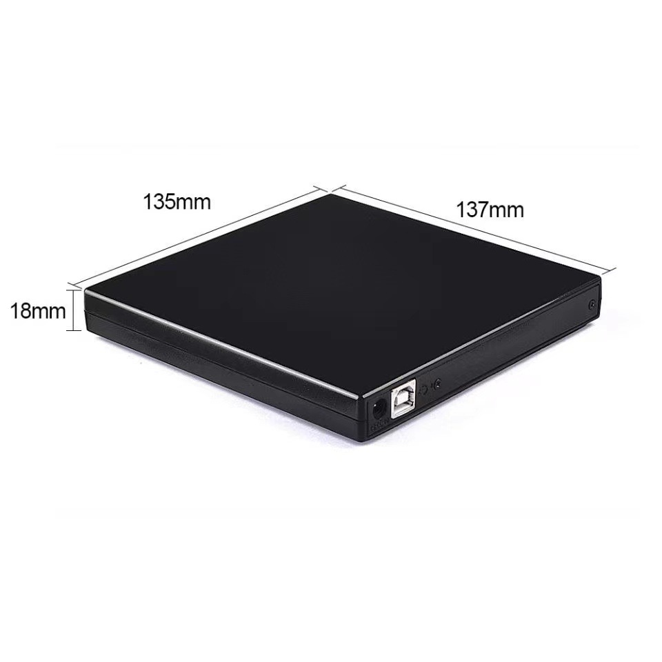 Laptop Dvd Optical Drive Sata/Ide to Usb2.0 External Box 12.7mm Universal Model Manufacturer Supply Conversion