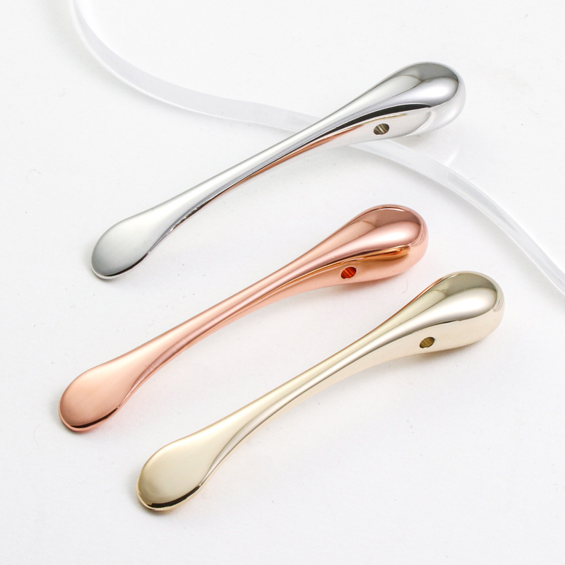 Electro-Galvanized Alloy Eye Cream Stick Application Stick Foreign Trade Small Dolphin Eye Cream Massage Stick Metal Eye Massage Stick