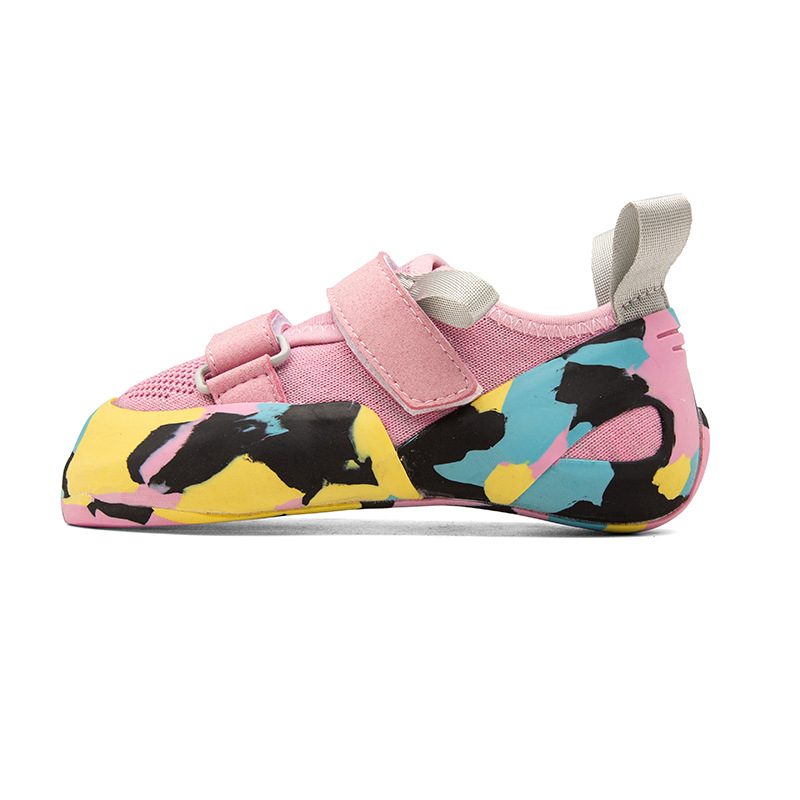 Factory Direct Sales Cross-Border 2025 Youth Indoor Sports Training Non-Slip Rock Climbing Shoes Light, Comfortable and Wear-Resistant Shoes