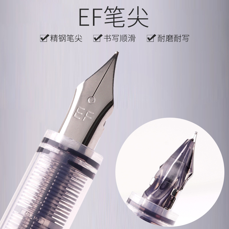 Snow White FP10 Direct Liquid Color Pen EF Tip 0.38mm Disposable Large Capacity Free Ink Sac Pen