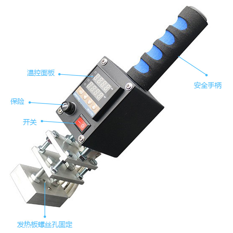 [Zhengfei] hand-held printing machine ippc card board wooden box turnover box manual copper mold LOGO hot stamping machine small size