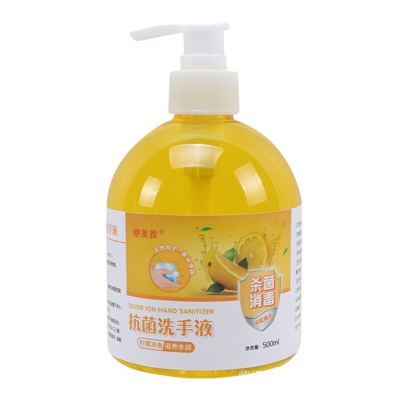 Hand sanitizer flower fruit fragrance wholesale sterilization cleaning gift 500g press household antibacterial antibacterial manufacturers