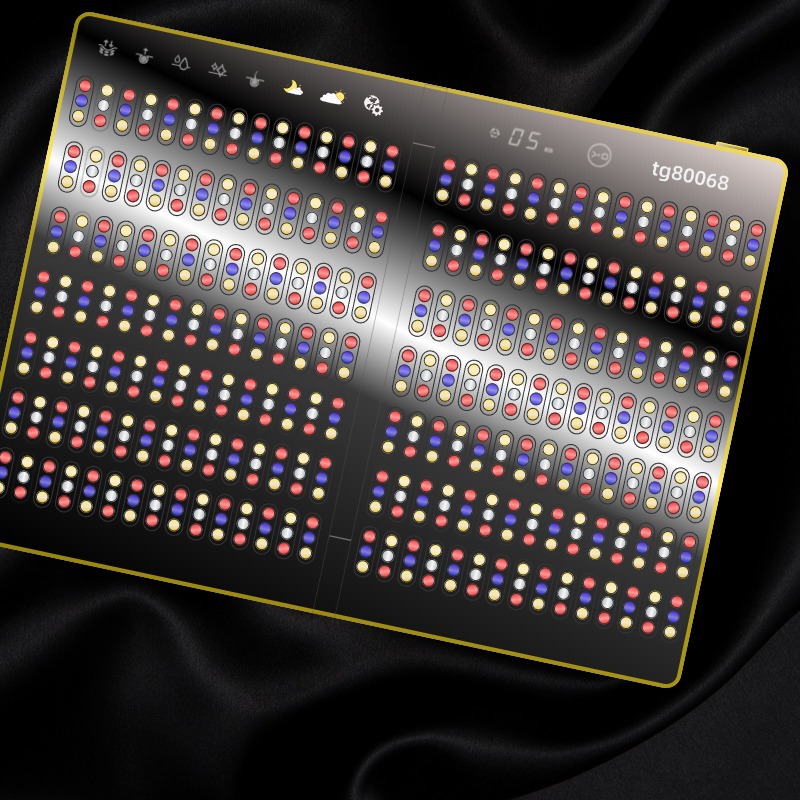 Upgraded Version of Foldableing Screen Large Row Lamp Beauty Instrument Led Foldableing Large Row Lamp Source Factory Odm Customization