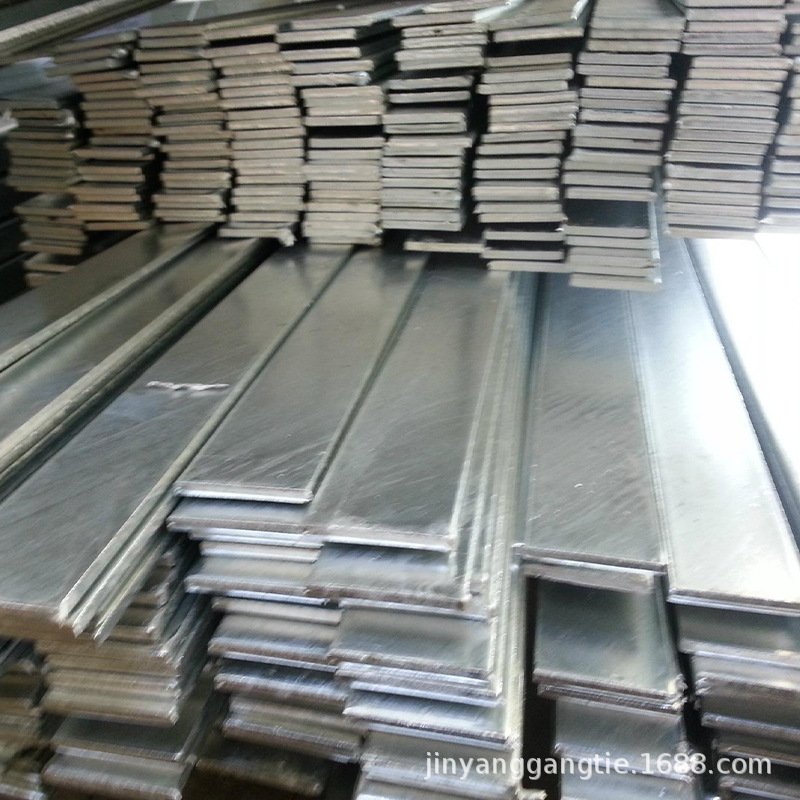 Hot-Rolled Flat Steel, Hot-Dip Galvanized Flat Iron, Lightning Protection, Lightning Protection, Photovoltaic Grounding, Hot-Dip Galvanized Layer 40×4 Ground Wire Flat Iron Bar