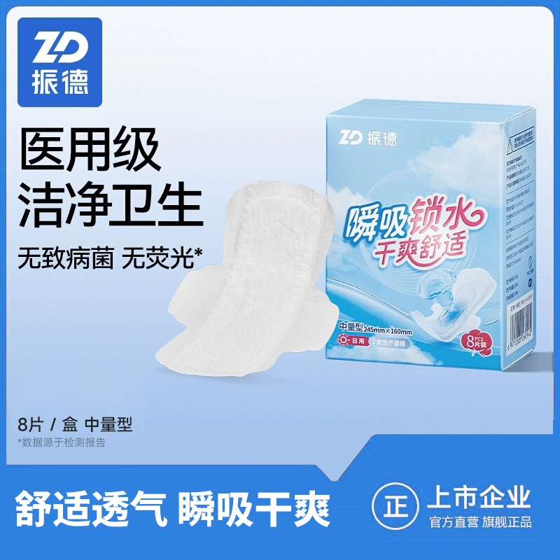 Zhende Medical Medical Grade Comfortable Pad Bedridden Nursing Pad Non-Sanitary Napkin Aunt's Napkin Mechanical Font Size Medical Pad