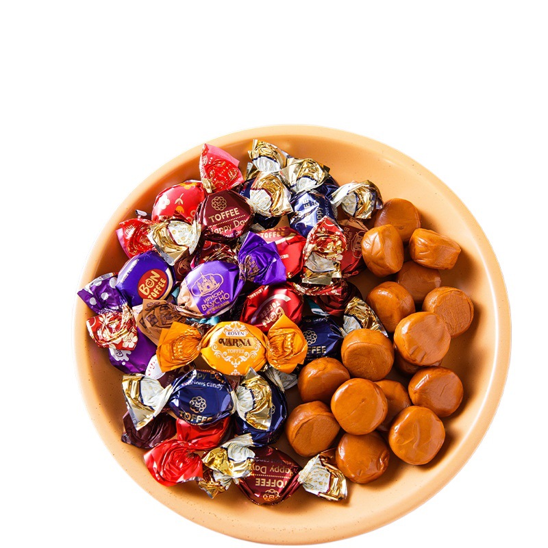 [12.9 yuan Grabs 500 g/Bag] Russian Flavor Sandwich Mixed Sugar Chocolate Various Flavors New Year Sugar