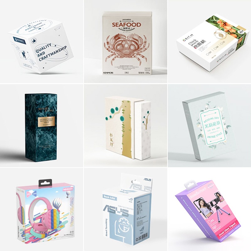 New Year Gift Box Packaging, Gift Box Production, Clamshell Box, Packaging Box, Book-Shaped Box, Flip-Top Box, Clamshell Lid, Direct Supply from Yiwu