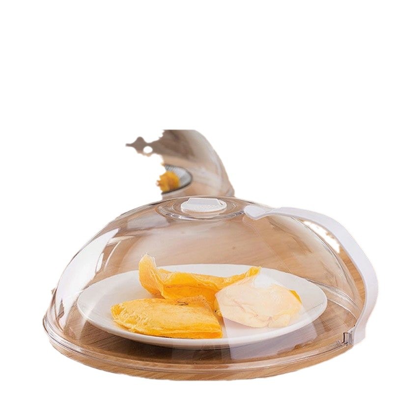 Microwave Oven Splash-proof Lid High Temperature Resistant Bowl Lid Household Food Grade Plastic Microwave Oven Heating Lid Special Hot Dish Cover