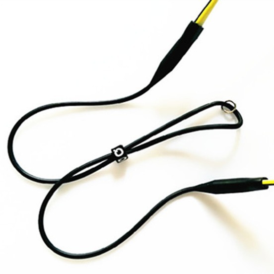 Silicone Round Head Snap Glasses Rope Sports Glasses Fixed Spinning Slide Sleeve Spinning off Strap Rope Children's Adult Glasses