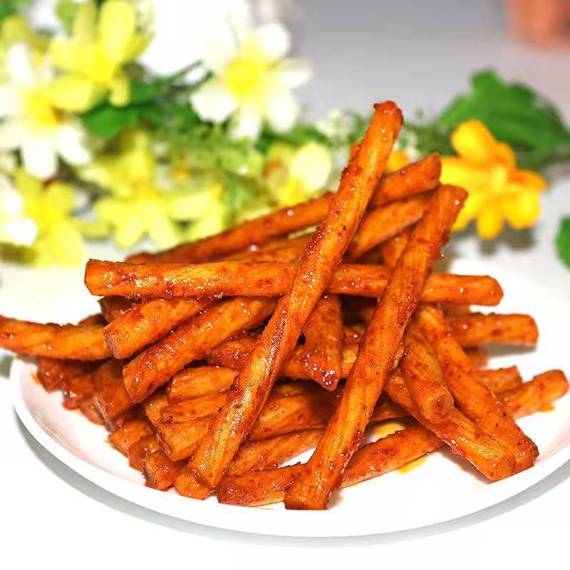 Dr. Jinfeng beef tendon spicy strip 8090 childhood nostalgic bean tendon Spicy Stick small package spicy vegetarian beef tendon casual snacks