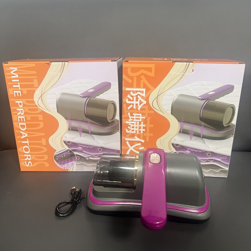 Cross-border wireless handheld mite remover vacuum cleaner household mini vacuum cleaner convenient mite removal car vacuum cleaner