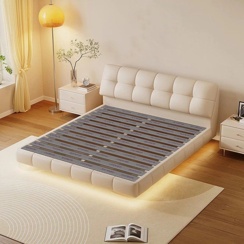 Мягкая спинка, не утомляет при длительном сидении, новый комплект мебели в кремовом стиле, подвесная двойная кровать