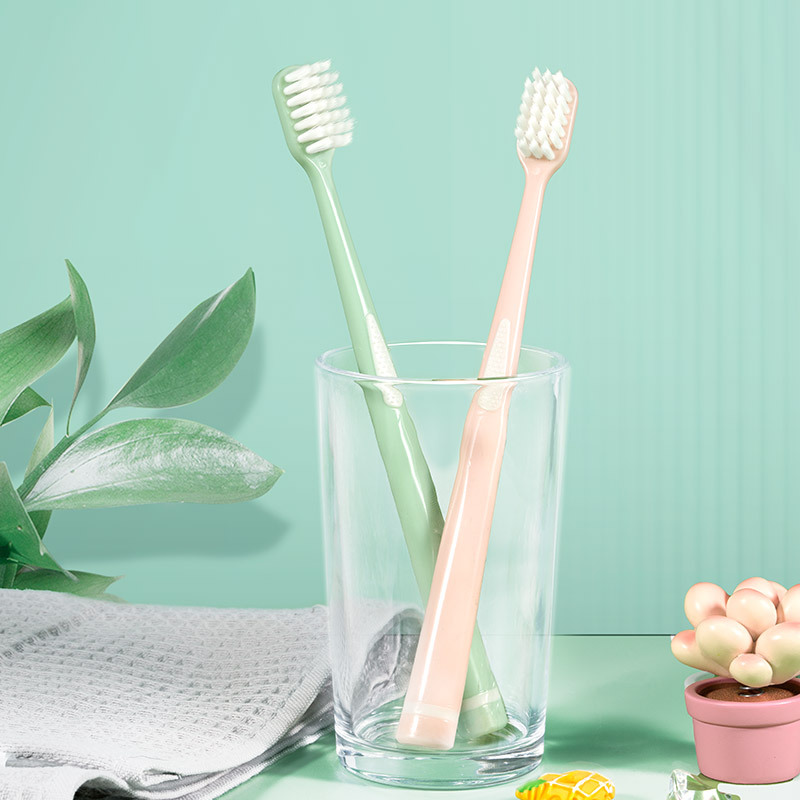 Xiaolu mother toothbrush soft hair gum care cleaning toothbrush independent family pack adult toothbrush factory wholesale direct sales