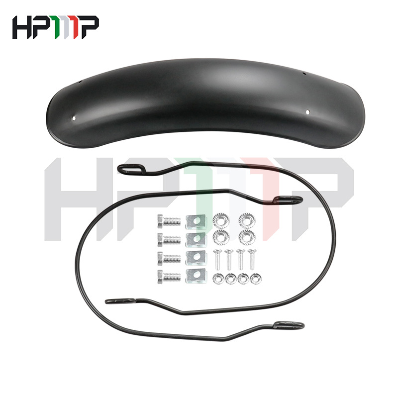 Motorcycle fender retro modified fender rain guard baffle GN/GS125 extended front fender mud tile