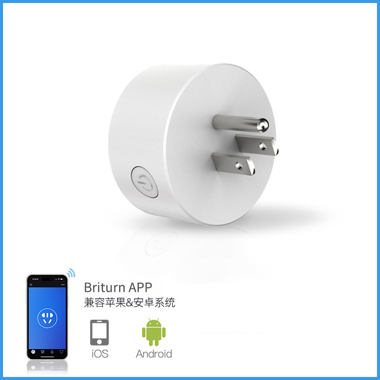 Us Standard Smart Socket App Remote Alexa Voice Timing Delay Cycle Switch 10A Smart Socket Remote