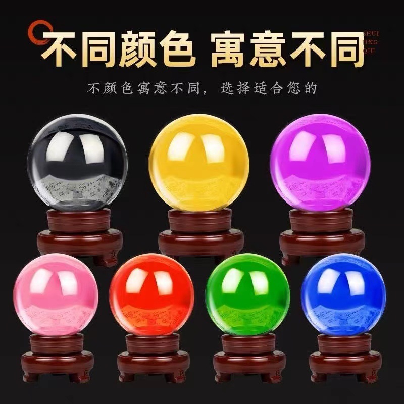 Кристальный шар K9, цветной шар 20-150 мм, белый кристалл, украшения для дома, подарки, сувениры