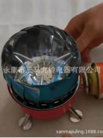 Cross-border portable Lotus stove outdoor stove split windproof camping stove picnic gas stove wholesale