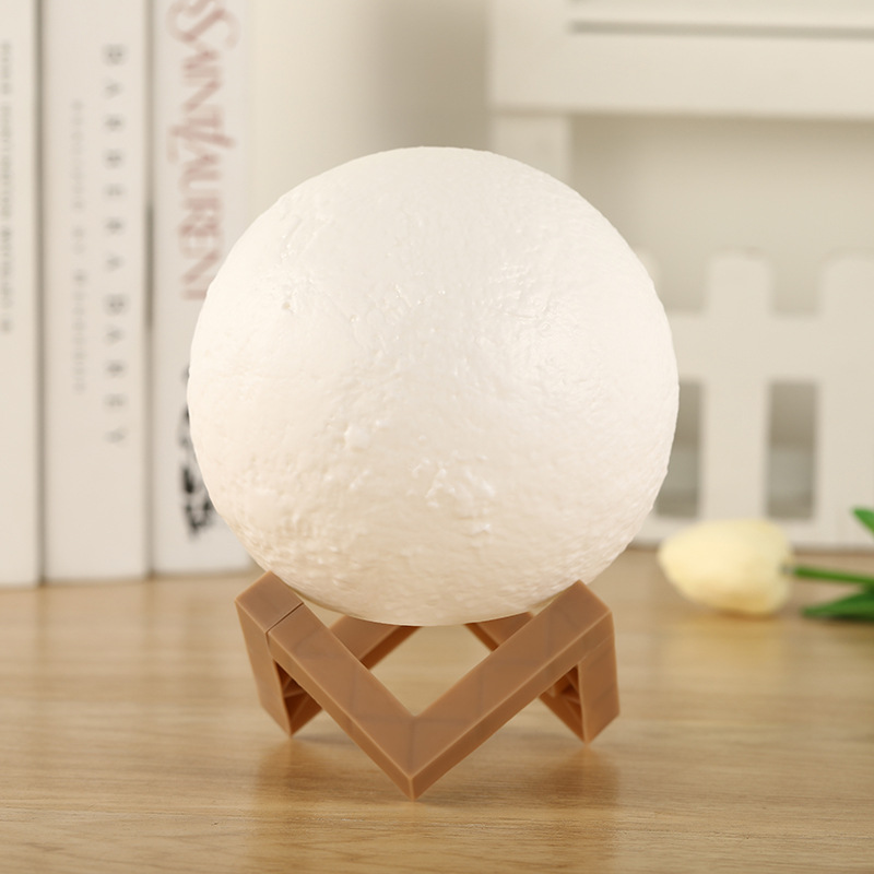 3D moon light hand-painted diy star light moon light led bedroom bedside atmosphere night light studio color painting light