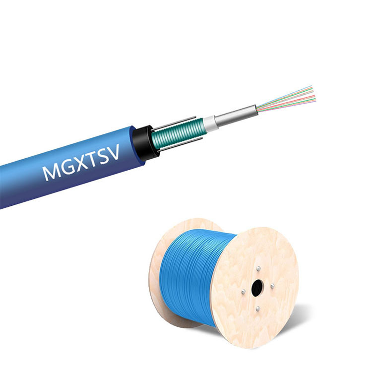 Wanwang mining optical cable MGXTSV bundle tube optical cable 4-core 6-core 12-core 24-core low smoke halogen-free flame retardant optical fiber cable