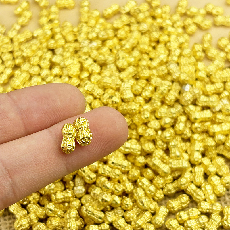 Shajin Peanut Solid Ornaments Lucking Desktop Decorations Fish Tank housewarming Opening Small Gifts Office Ornaments