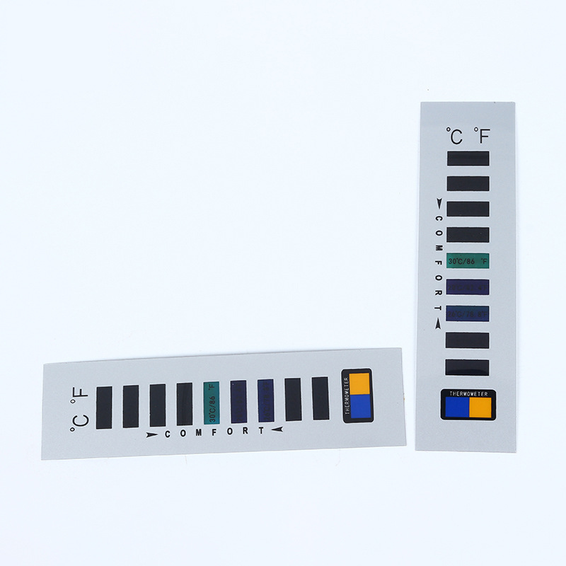 Clothing Thermometer Temperature Measurement Range 22 ℃ -38 ℃ Clothing Accessories Clothing Thermometer Patch Manufacturer