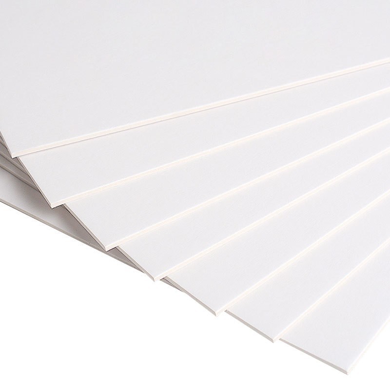 Factory Wholesale A4 White Cardboard 250g Hard Cardboard Printing Garment Liner Wrapping Paper White Cardboard Cardboard