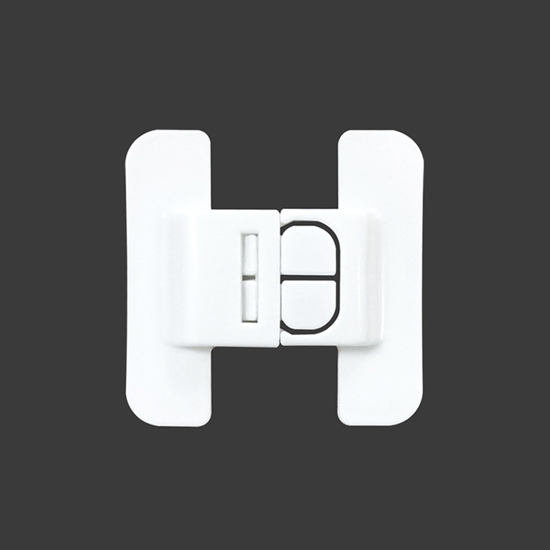 Refrigerator Door Closer Cabinet Drawer Safety Lock Push-pull Door Lock Punch-free Refrigerator Door Lock Baby Anti-opening Buckle