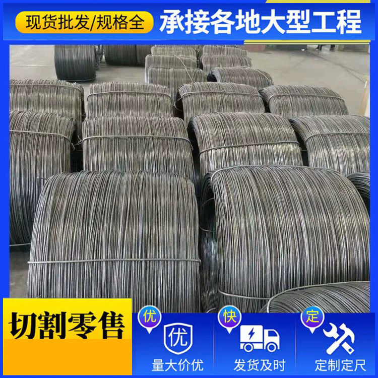 Spot Q195 Cold Drawn Wire 2.5-3.2-3.5-4.0-5.0 Low Carbon Steel Wire/Ribbed Threaded Wire Fixed Length