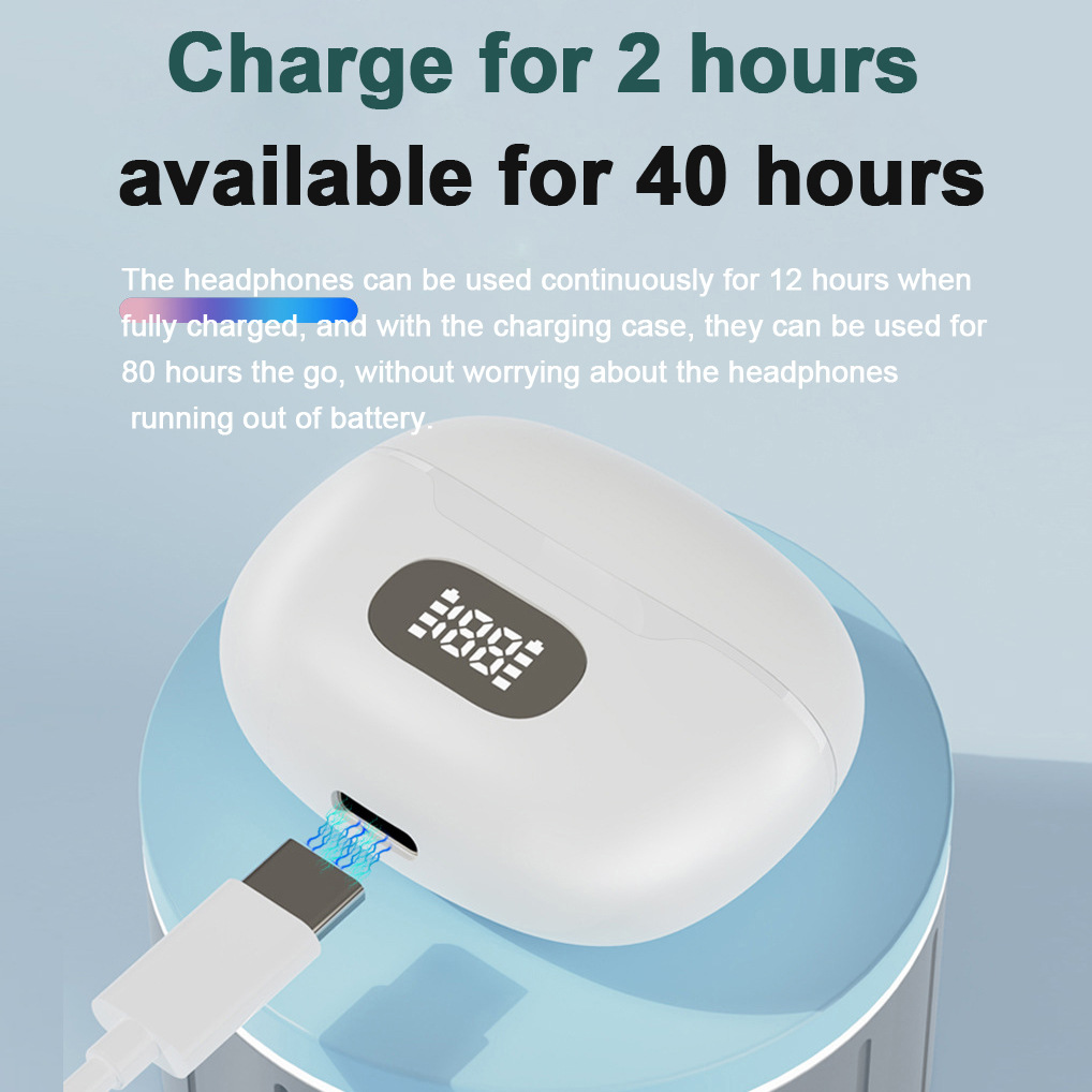 New cross-border hearing aids in-ear hearing aids in-ear charging digital display warehouse magnetic charging sound amplifier