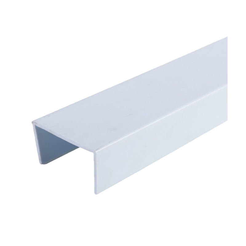 Factory Direct Sales of Pp Flame-Retardant U-Shaped Grooves, Pp Plastic Extrusions, Pp Edge Wrapping Grooves, Square Profile Materials Wholesale