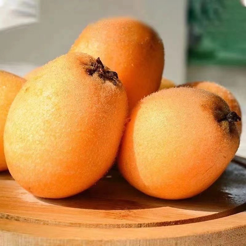 Yunnan Mengzi Loquat, Wholesale 1/ 2.5kg Fruit King Five-Star Loquat, Sweet and Glutinous, Seasonal Fresh Fruit for Pregnant Women