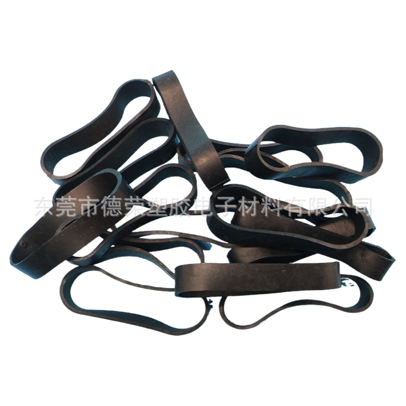 Rubber band Black semiconductor silicone rubber dust-free workshop packaging binding rubber ring binding electronic accessories anti-static
