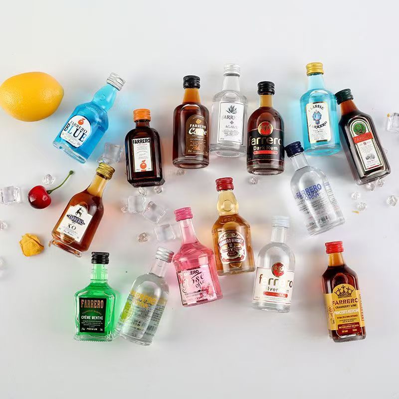 Convenience store bartender mini small wine version brandy whiskey cocktail 50ml foreign wine factory wholesale generation