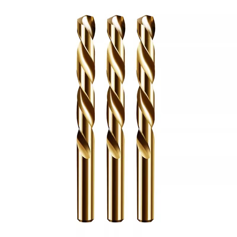 Twist Drill Bit Set Stainless Steel Alloy Steel High Hardness Cobalt-Containing Tungsten Steel Hand Electric Drill Turning Head to Drill Metal