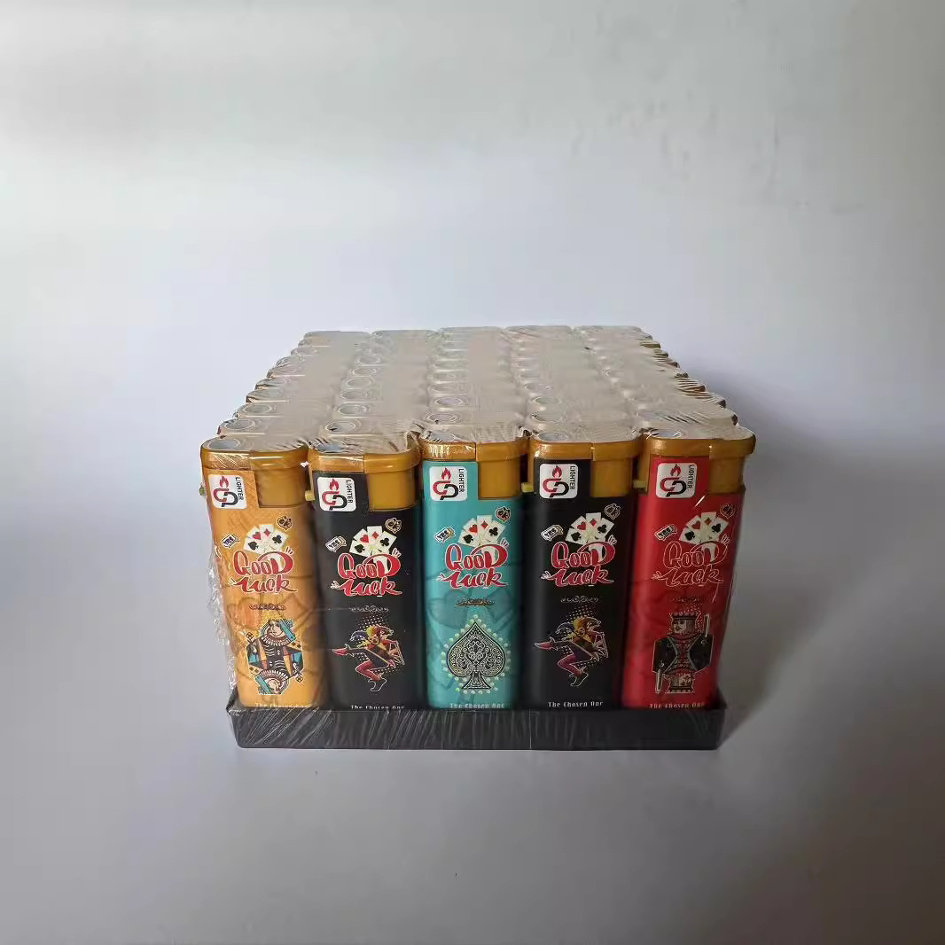 New Hong Kong brand 2026 direct windproof lighter manufacturers sell creative Jinbohong plastic windproof lighter