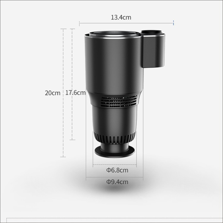 Car Hot and Cold Cup, Quick Cooling Cup, Car Heated Water Cup, Quick Cooling Cup, Smart Cooling Truck, Small Ice Cross-Border