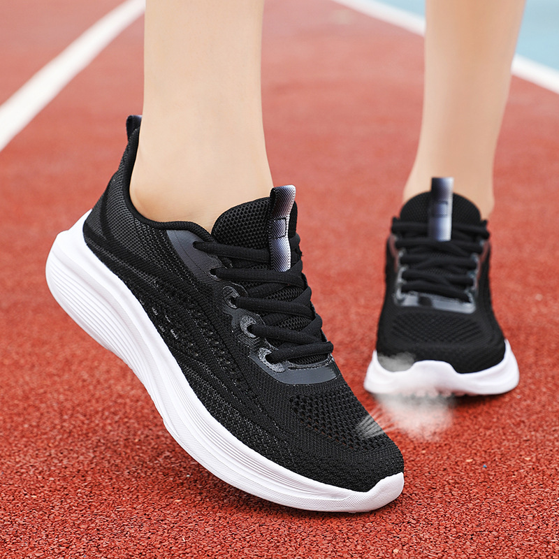 Summer New Women's Shoes Large Mesh Breathable All-match Soft Bottom Casual Shoes Light Running sneaker Mesh Women's Summer