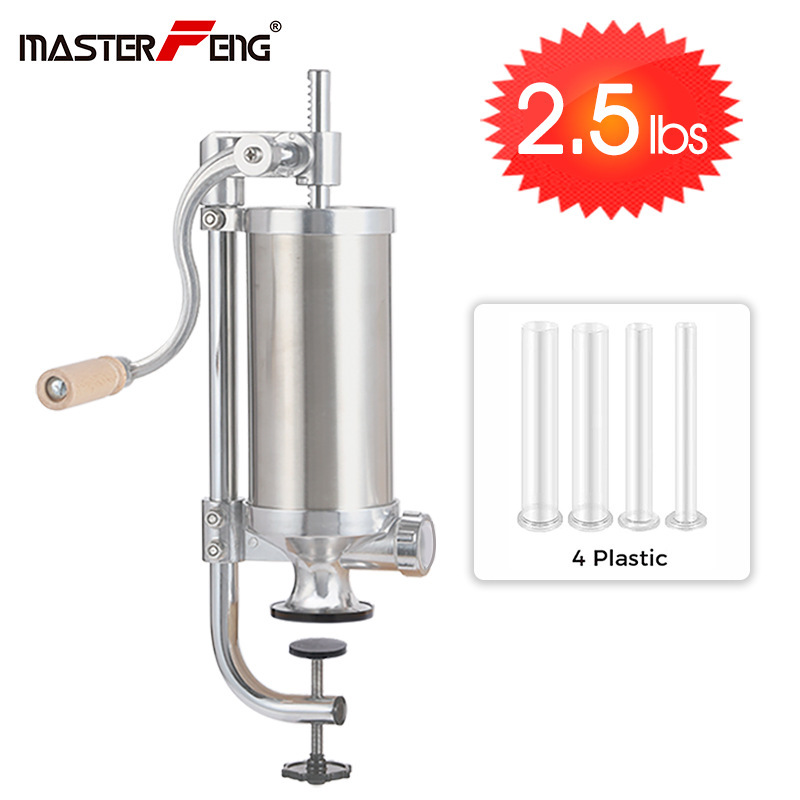 Ручная машина для колбас, 2.5 фунта, из нержавеющей стали