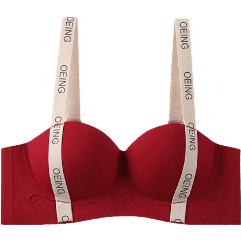 Newly Upgraded Small Breast Lifting and Gathering Seamless Underwear for Women to Support Secondary Breasts and Prevent Sagging Adjustable Bra