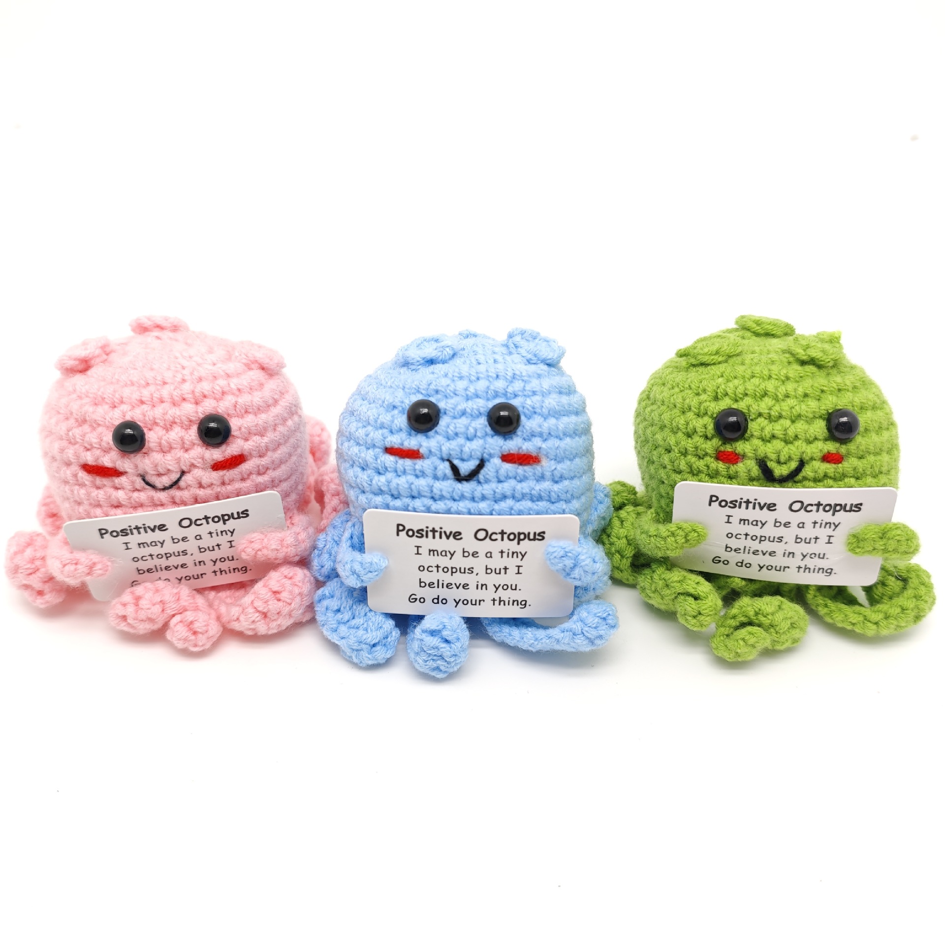 Cross-Border Popular Cucumber Potato Positive Energy Handmade Woolen Knitted Jewelry Ornaments Doll Vegetable and Fruit Card Series
