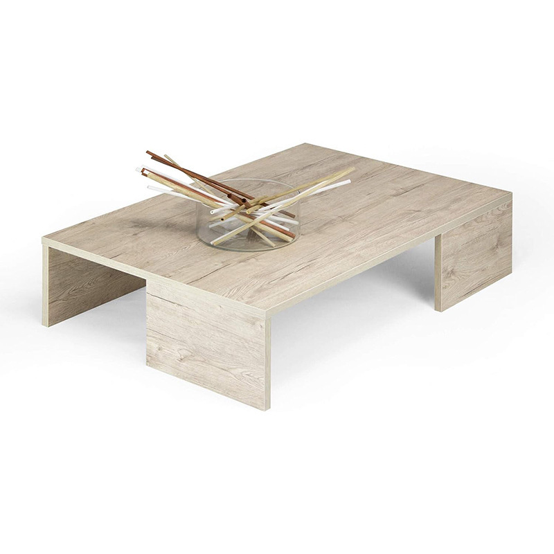 Italian Minimalist Square Coffee Table Roman Travertine Designer Living Room Sofa Light Luxury Small Apartment