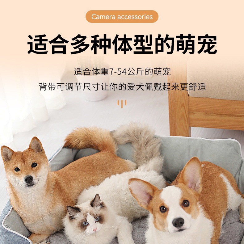 Digital Pet Camera Bracket 360 Degree Rotation Home Outdoor Sports Hunting Camera New Night Vision Wide Angle