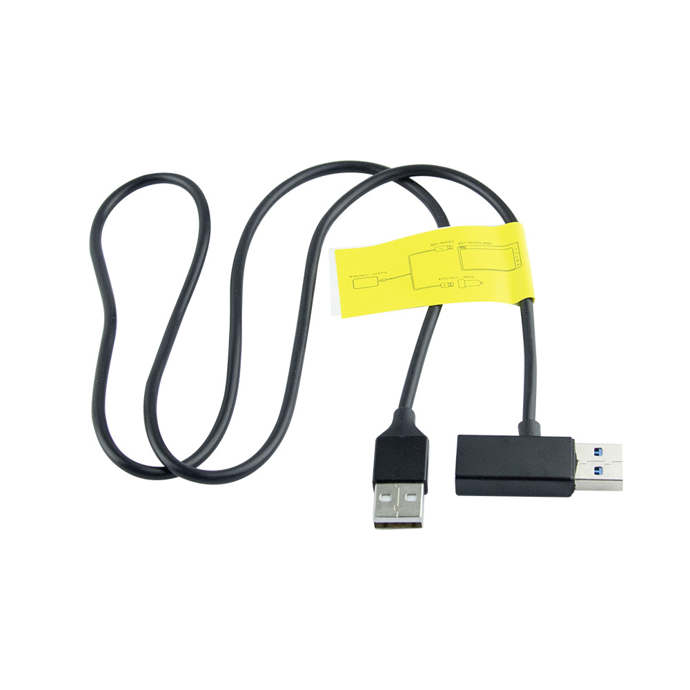USB Port Smart Cable Prevents Restart Carplay Android Auto 12V Power Cable Adapter for Car Three-Way Connection