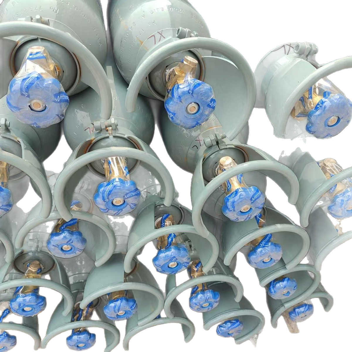 10 Liter High Pressure Helium High Purity Steel Cylinder Helium Industrial Gas Wedding Party Balloon Inflatable Helium Cylinder Helium Tank