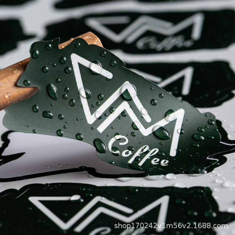 Кастомизированные самоклеящиеся наклейки для рекламы, цветные ПВХ наклейки