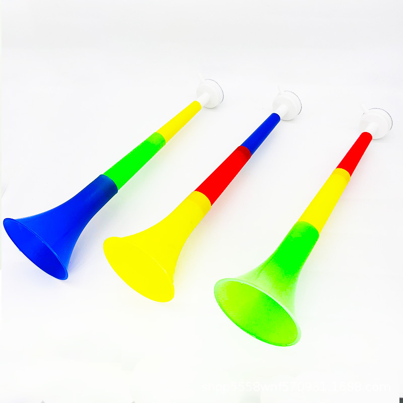 Three Large Telescopic Horn Cheering Activities Children's Toys Plastic Games Football Fans Stall Cheerleaders