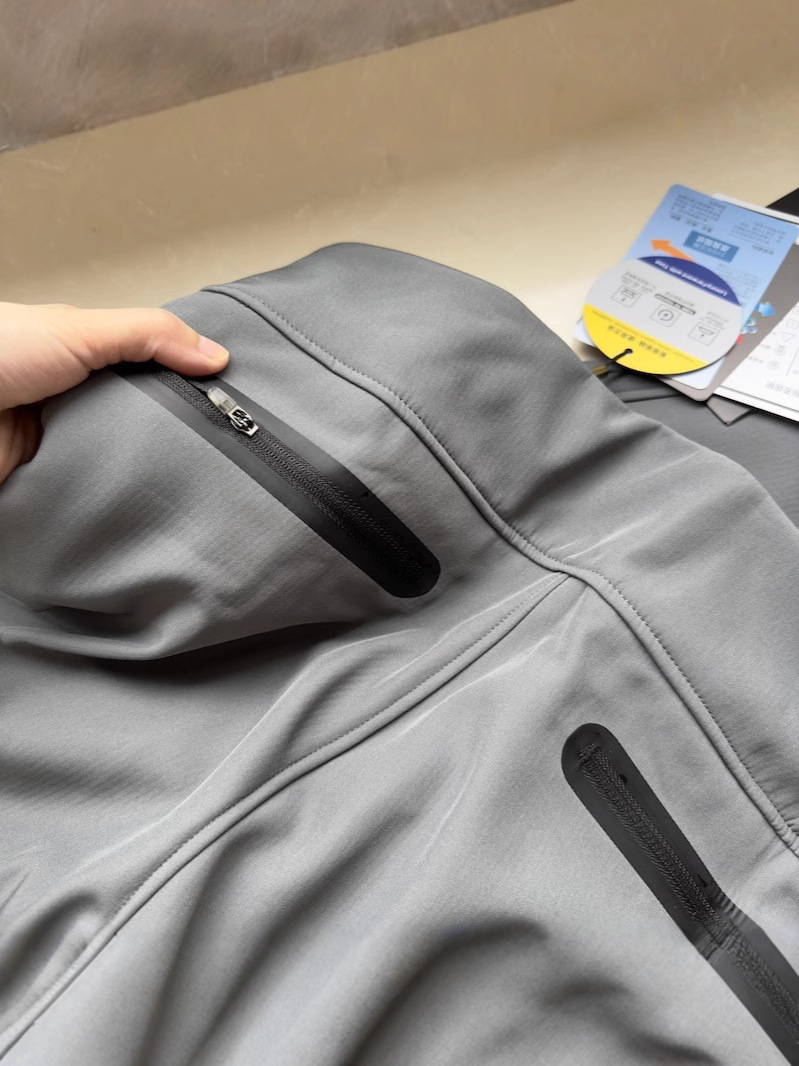 Autumn and Winter Men's Replacement Outdoor Three-Proof Technology-Sense Knob Adjustment Versatile Comfortable Warm Soft Shell Fleece-Lined Casual Pants