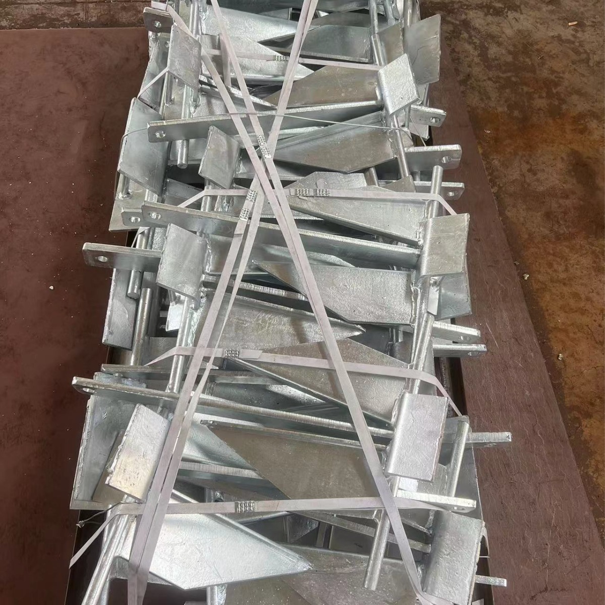 Spot Anchor Yacht Accessories Galvanized Danf Anchor Set Stainless Steel Anchor Large Claw Anchor Marine Hardware Accessories