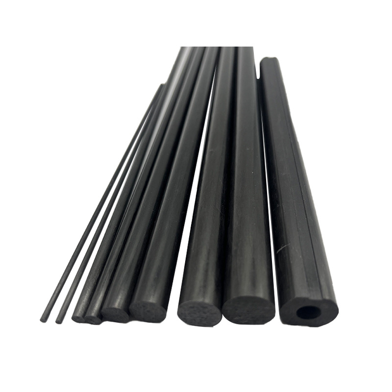 Squeeze Carbon Stick High Strength Carbon Fiber Stick Twill Plain Weave Carbon Fiber Stick Matte Bright Face Carbon Fiber Roll